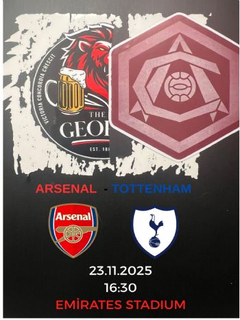 Arsenal vs Tottenham: Full Match Analysis and Match Day at The George Pub